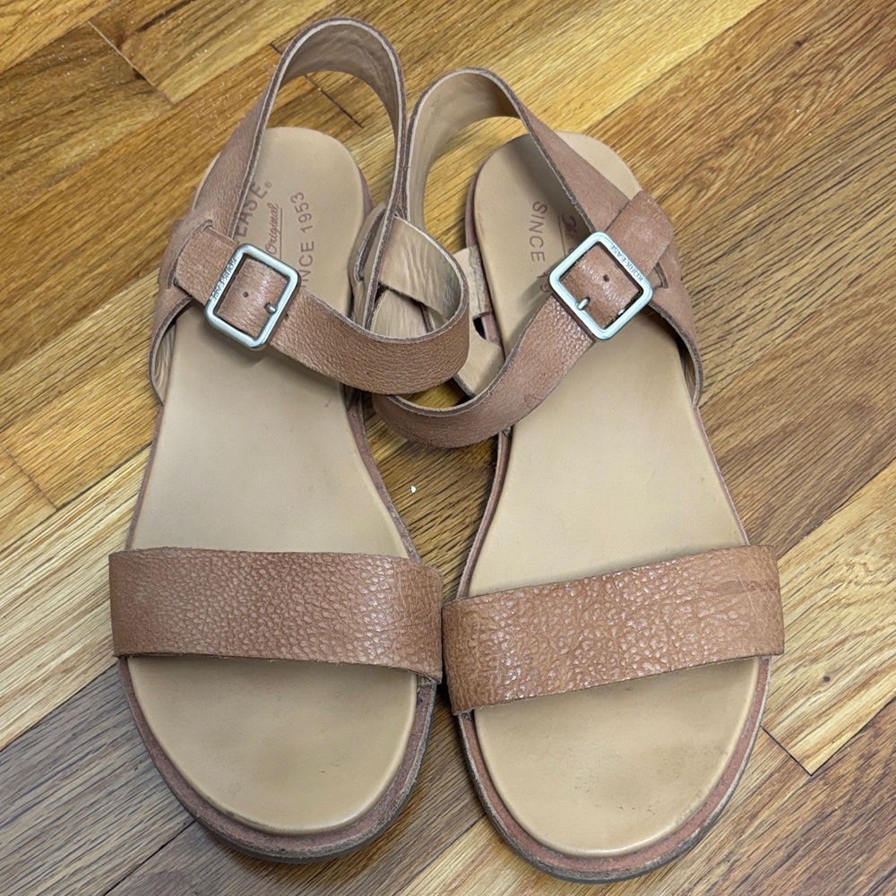 Kork-Ease Tan Leather Sandals